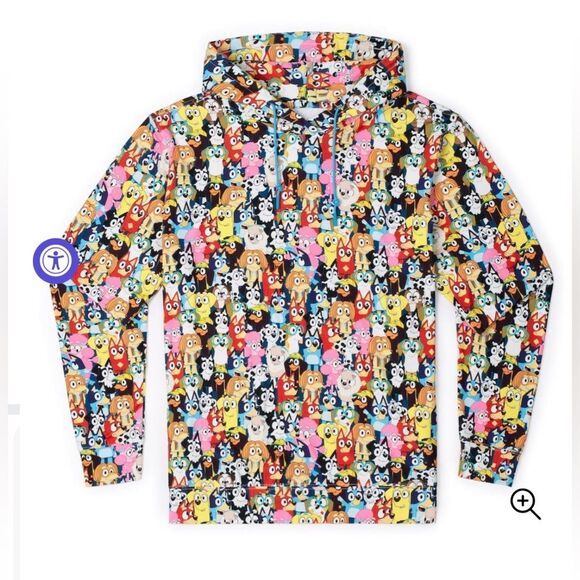 RSVLTS BLUEY "PRIMARY PALS" youth XL unisex NWT in packaging - Picture 2 of 7